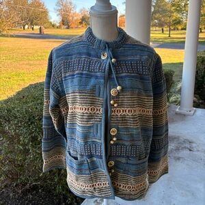 DRESS BARN || Southwestern Jacket/Coat 🪶